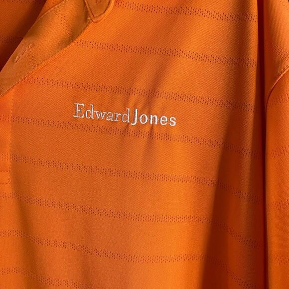 Callaway Men's Vibrant Orange Polo - Picture 2 of 3